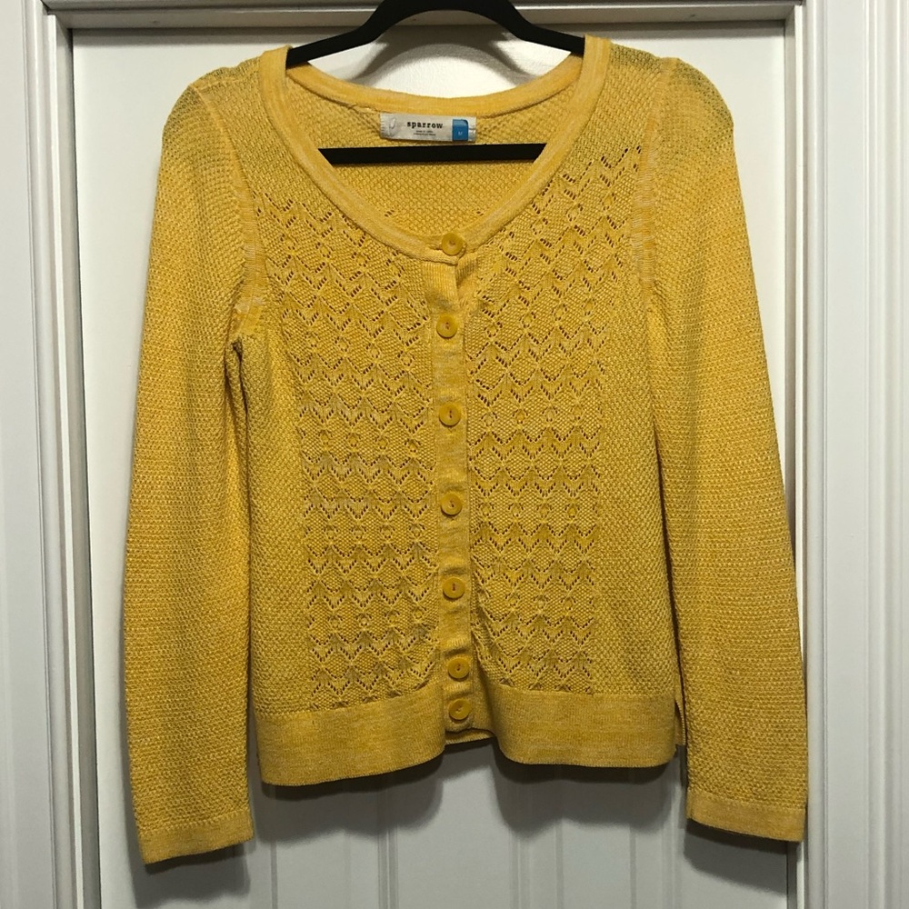 Yellow Cardigan